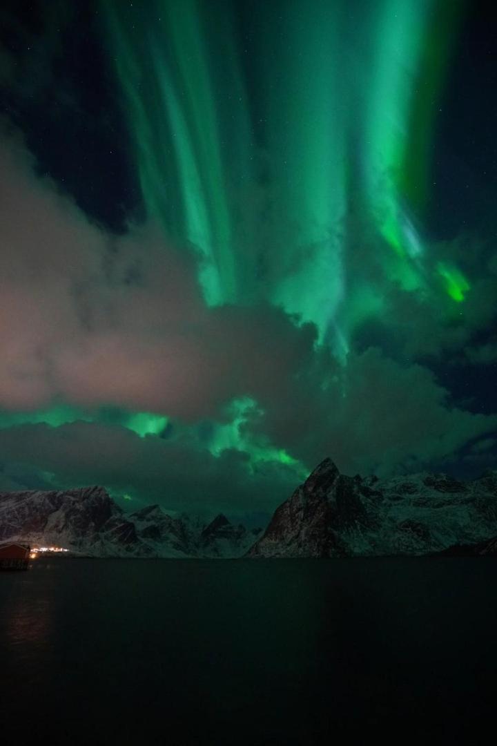 Lofoten Panoramic Luxury Home With Sauna Москенес Экстерьер фото