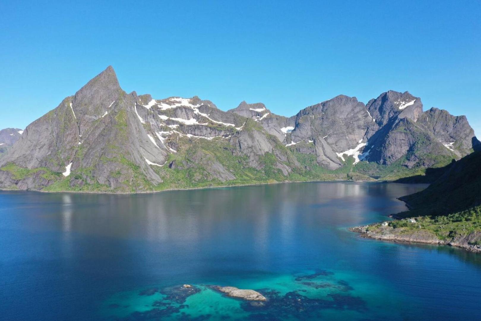 Lofoten Panoramic Luxury Home With Sauna Москенес Экстерьер фото