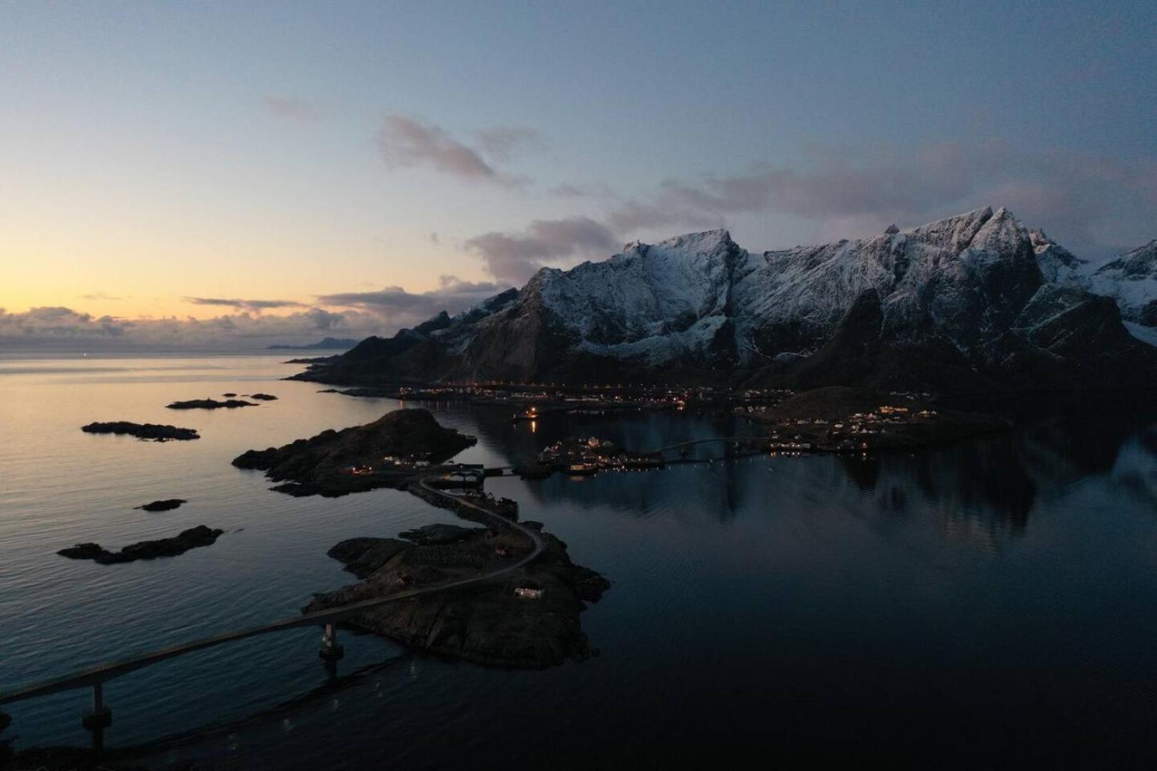 Lofoten Panoramic Luxury Home With Sauna Москенес Экстерьер фото