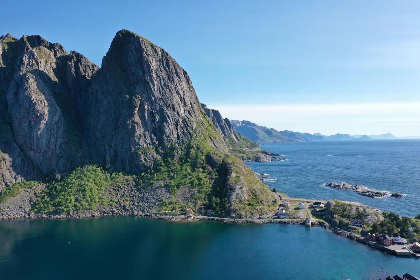 Lofoten Panoramic Luxury Home With Sauna Москенес Экстерьер фото